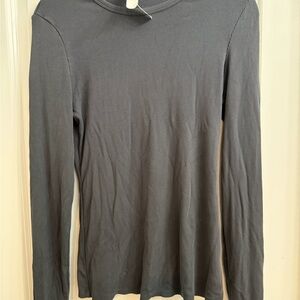 Alo yoga ribbed modal anthracite  longsleeve